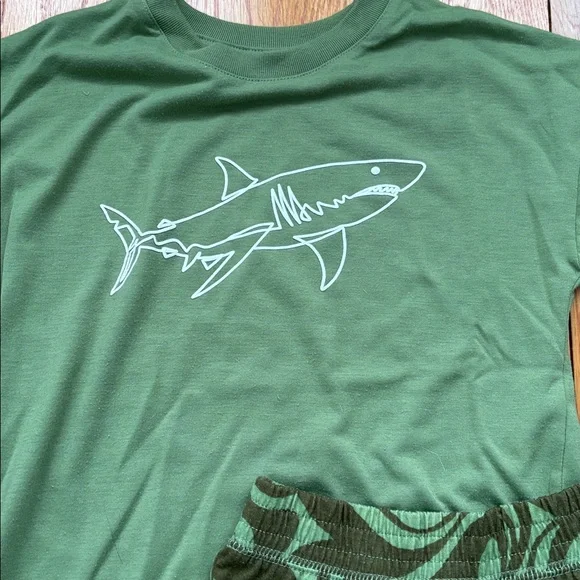 Boys Gap Shark PJ set 6 - Picture 3 of 4